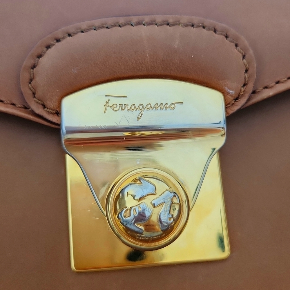 Salvatore Ferragamo Leather Handbag - Picture 10 of 10